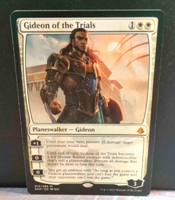 Gideon of the Trials - Amonkhet - Mythic Planeswalker - NM - MTG - Image 1
