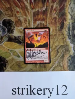 Inferno Titan - M12 - Signed by Kev Walker - MTG - Image 1