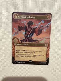 MTG Magic The Gathering -Redirect Lightning -R 0343 -NM -Showcase Regular - Image 1