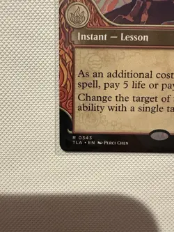 MTG Magic The Gathering -Redirect Lightning -R 0343 -NM -Showcase Regular - Image 2