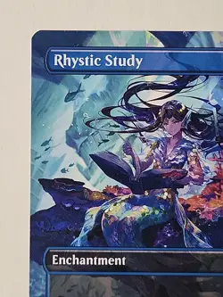 Rhystic Study (Anime Borderless) Wilds of Eldraine: Enchanting Tales Regular #71 - Image 2