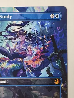 Rhystic Study (Anime Borderless) Wilds of Eldraine: Enchanting Tales Regular #71 - Image 3