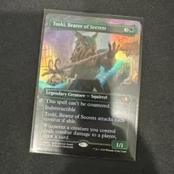 Toski, Bearer of Secrets 0060 Foil NM Pack Fresh BLB Borderless - Image 1
