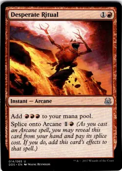 MTG Desperate Ritual Duel Decks: Mind vs. Might Uncommon #14 - Image 1