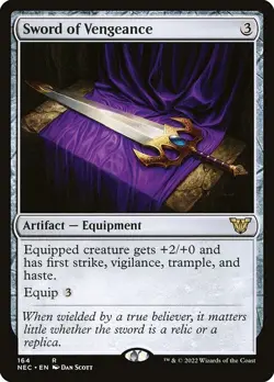 MTG Sword of Vengeance NEC Rare Normal #164 - Image 1