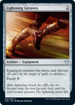 1x Lightning Greaves Near Mint MTG Magic - Kid Icarus - - Image 1