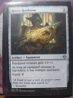 Hero's Heirloom Dominaria United Regular - Image 1