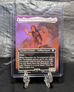 MTG - Lord of the Rings - Samewise the Stouthearted - Extended Art Foil - N/M - Image 1