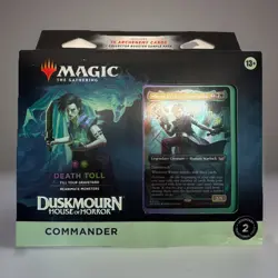 Magic: The Gathering Duskmourn House of Horror: Death Toll - Commander Deck. D1C - Image 1