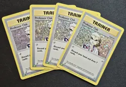 Professor Oak 4x Trainer Playset 024/034 CLV Classic Venusaur Holo Pokemon NM - Image 1