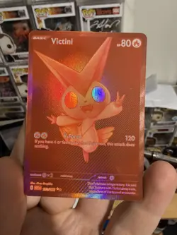 Red Victini English Pokemon White Flare Black Bolt WHT EN 172/086 - Image 1