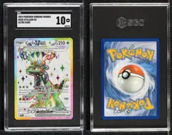 Cyclizar ex Ultra Rare Pokemon SV08: Surging Sparks SGC 10 GEM - Image 3