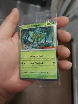 Pokemon TCG Teal Mask Ogerpon 024/167 Twilight Masquerade Gamestop Promo NM 💫 - Image 1