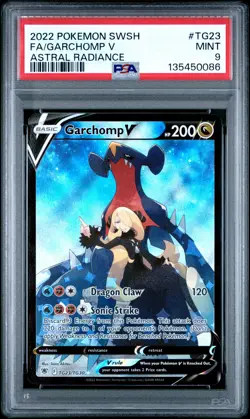 Garchomp V TG23/TG30 Astral Radiance Pokemon PSA 9 *086 - Image 1