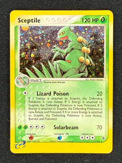 SCEPTILE *Holo Rare* (MP/HP) - Ruby and Sapphire 11/109 - Pokemon TCG - Image 1