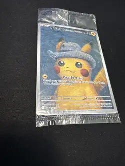 Pokemon TCG Pikachu with Grey Felt Hat SVP 085 Scarlet & Violet Promo Sealed - Image 2