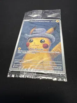 Pokemon TCG Pikachu with Grey Felt Hat SVP 085 Scarlet & Violet Promo Sealed - Image 3