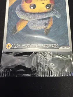 Pokemon TCG Pikachu with Grey Felt Hat SVP 085 Scarlet & Violet Promo Sealed - Image 5