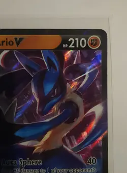 Pokemon TCG Lucario V 027/073 Champion’s Path Ultra Rare Holo NM - Image 4