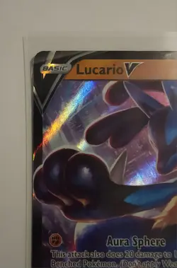 Pokemon TCG Lucario V 027/073 Champion’s Path Ultra Rare Holo NM - Image 5