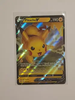 Pokemon TCG Vivid Voltage #043/185 Pikachu V - Image 1