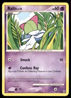 2007 Diamond & Pearl - Secret Wonders Ralts Basic/Common #102 - Image 1