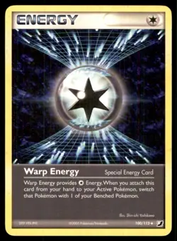 2005 EX - Unseen Forces Warp Energy Uncommon #100 - Image 1