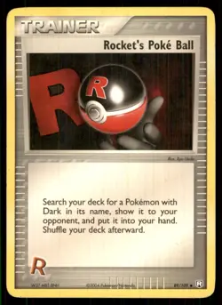 2004 EX - Team Rocket Returns Rocket’s Poke Ball Uncommon #89 - Image 1
