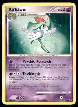 2007 Diamond & Pearl - Secret Wonders Kirlia Stage 1/Uncommon #53 - Image 1