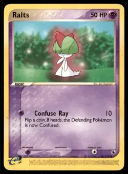 2003 EX - Ruby & Sapphire Ralts Basic/Common #66 - Image 1