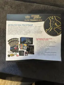 Nintendo Pokemon TCG Crown Zenith Elite Trainer Box - 10 Packs 820650851476 - Image 2