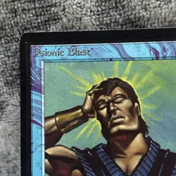 Psionic Blast - BETA MTG 1993 Black Border Vintage Magic Card LP - Image 5