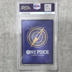 Shanks OP01-120 SEC Bandai One Piece Card Game Alt Art Foil PSA 10 Japanese - Image 2