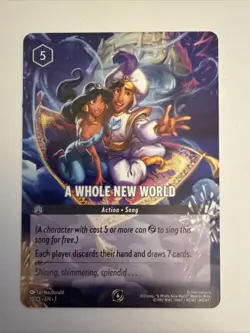 Disney Lorcana A Whole New World Infinity Promo Card 10/C1 EN 1 Non Foil - Image 1