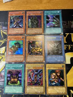 Vintage Yugioh Card Holo Collection 9 Cards #9 - Image 1
