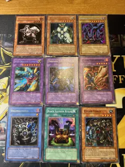 Vintage Yugioh Card Holo Collection 9 Cards #10 - Image 1