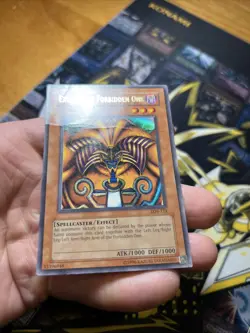 Vintage Yugioh Card Holo Collection 9 Cards #34 LOB EXODIA SET GOD CARDS - Image 4