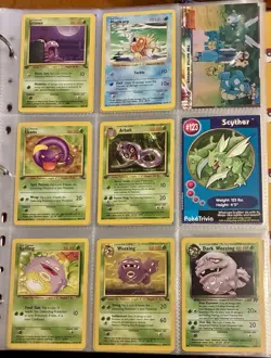 Vintage Pokemon Card Collection - No Binder Lot 5 Pages - Holo - Modern LP/NM - Image 1