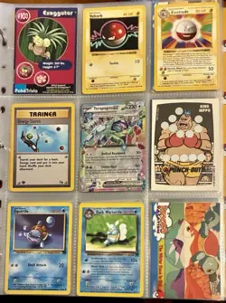 Vintage Pokemon Card Collection - No Binder Lot 5 Pages - Holo - Modern LP/NM - Image 5