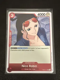 Nico Robin OP01-017 ( Rare ) ROMANCE DAWN ONE PIECE Card Game Near Mint - Image 1