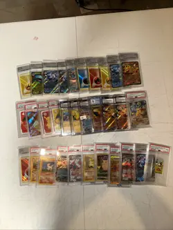 TCG Trading Card Lot Bundle Bulk Of 31 Common Assorted Various Pokemon Graded - Image 1