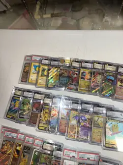 TCG Trading Card Lot Bundle Bulk Of 40 Common Assorted Various Pokemon Graded - Image 3