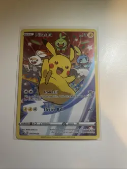 Pikachu SWSH020 SWSH: Sword & Shield Promo Cards Holo - Image 1