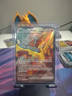Team Rocket's Moltres ex - (Destined Rivals Stamp) 208/182 Miscellaneous Cards & - Image 1