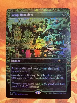MTG Foil Borderless Crop Rotation Secret Lair: An Encyclopedia of MagicT - Image 1