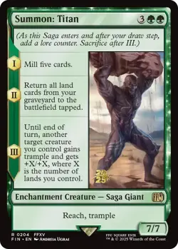 Summon: Titan [FINAL FANTASY Prerelease Promo] - Image 1