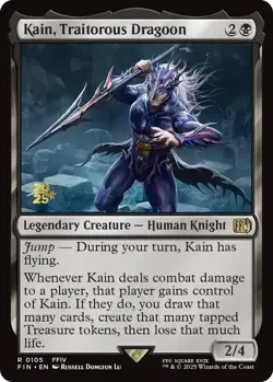 Kain, Traitorous Dragoon [FINAL FANTASY Prerelease Promo] - Image 1