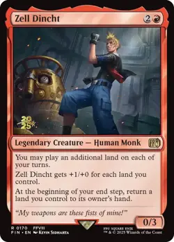 Zell Dincht [FINAL FANTASY Prerelease Promo] - Image 1