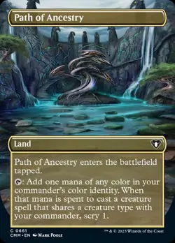 Path of Ancestry (Borderless Alternate Art) [Commander Masters] - Image 1