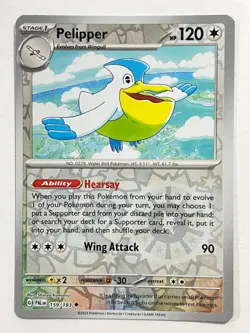 Pelipper 159/193 Reverse Holo Uncommon Paldea Evolved Pokemon Near Mint NM - Image 1